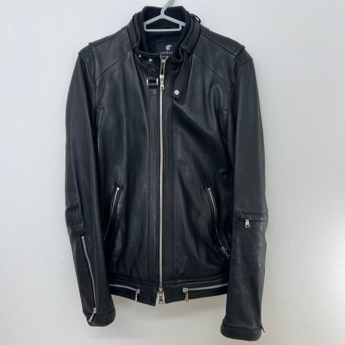LOVELESS ラブレス レザージャケット ライダースジャケット ブラック M