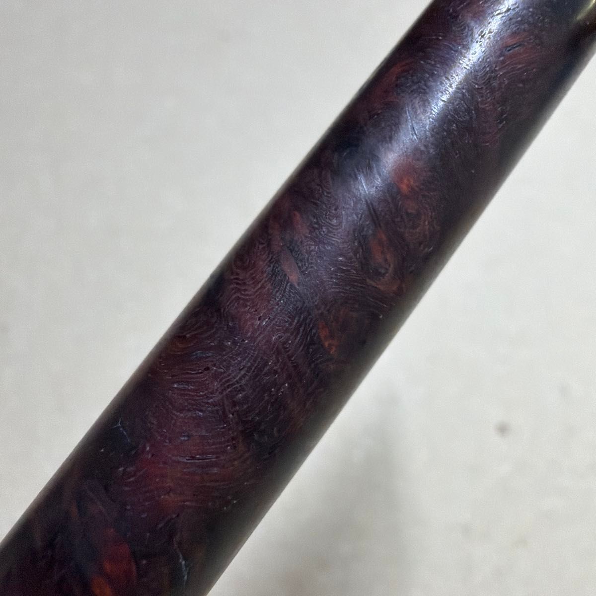 希少 野原工芸 特上花梨瘤杢 シャーペン 0 5mm ゴールド金具 固定式