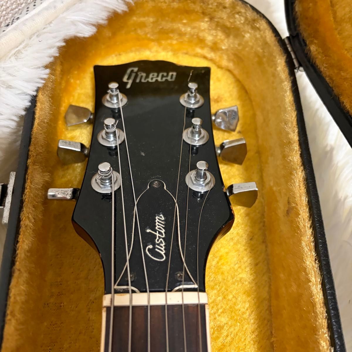 ビンテージ】 Greco EG420 1970年代 グネコロゴ 付属品多数 グレコ