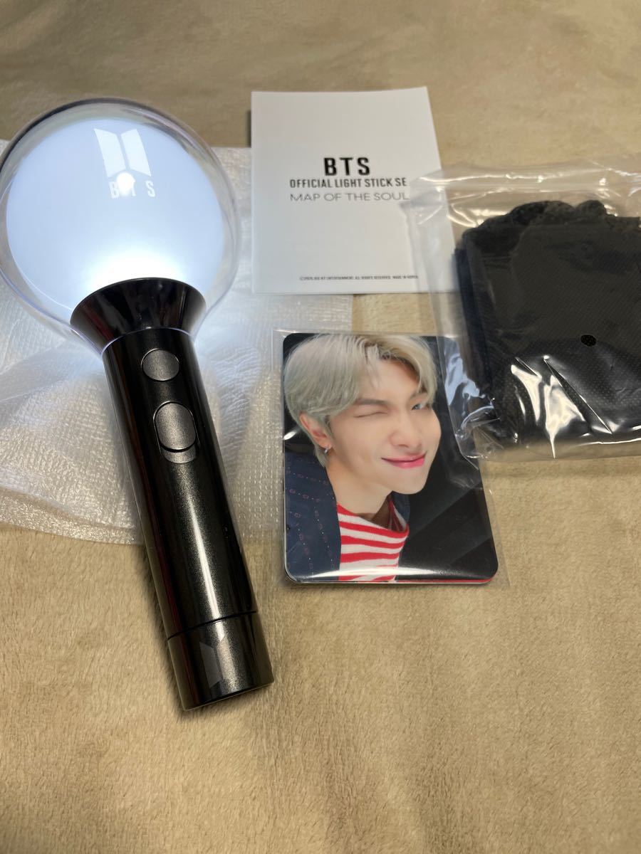 新品未開封BTS 公式ペンライト アミボム 公式 MOS 防弾少年団(BTS