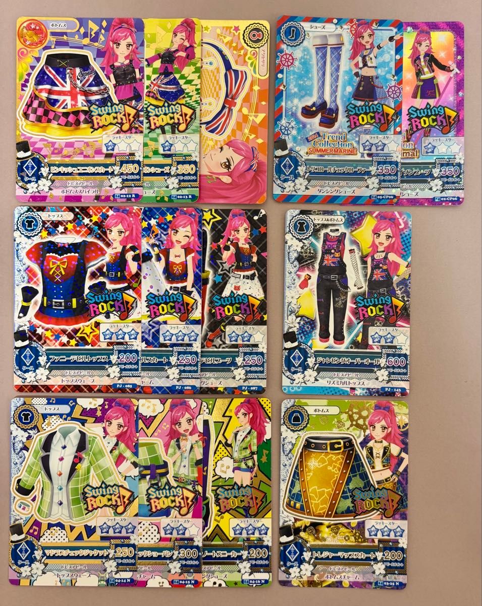 アイカツカード 音城セイラ 13枚セット まとめ売り R PJ CP N Swing