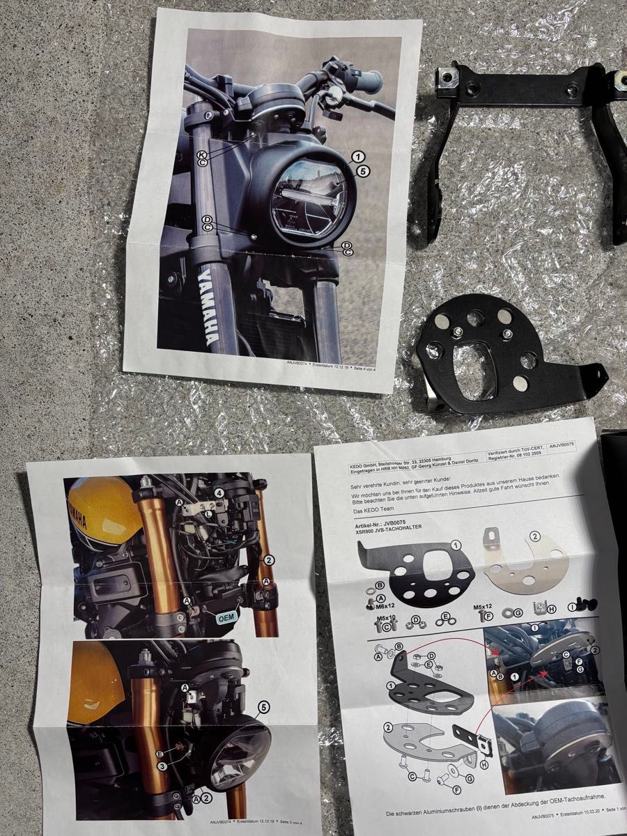 XSR900 JvB-MOTO LED ヘッドライト Eマーク付き 車検対応｜Yahoo