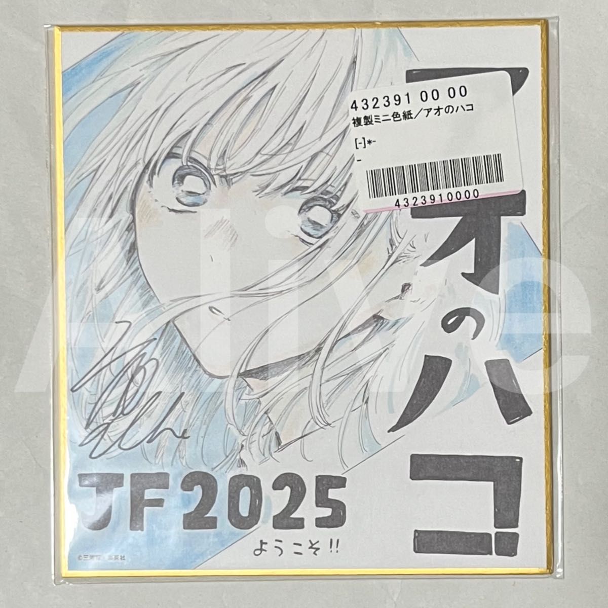 新品未開封】アオのハコ ジャンプフェスタ 2025 週刊少年ジャンプ 応募