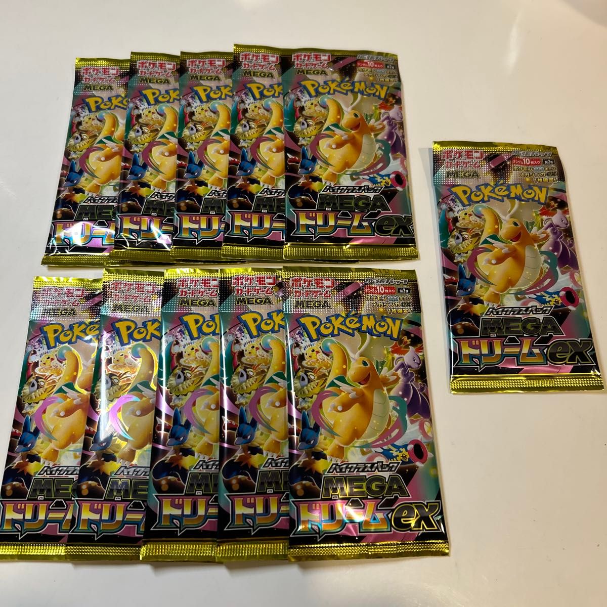 プラス1パックおまけつき ポケモンカードゲーム MEGAドリームEX 未開封