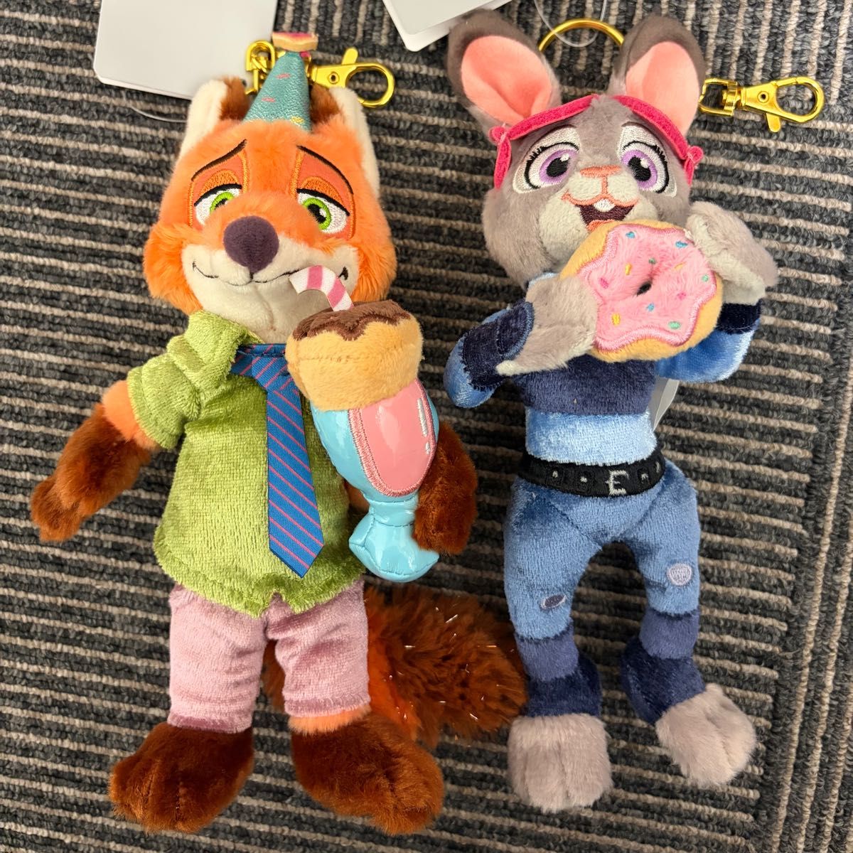 ズートピア ディズニーストア キーチェーン ニック ジュディ