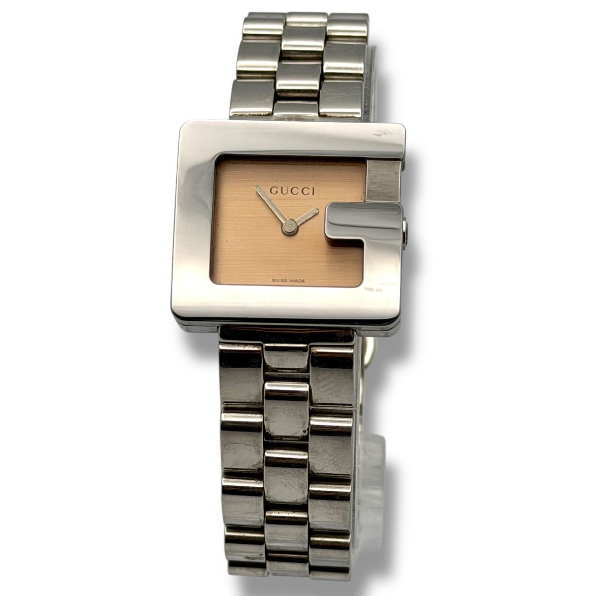 稼働 GUCCI グッチ 腕時計 Gクラス スクエア レディース クォーツ QZ