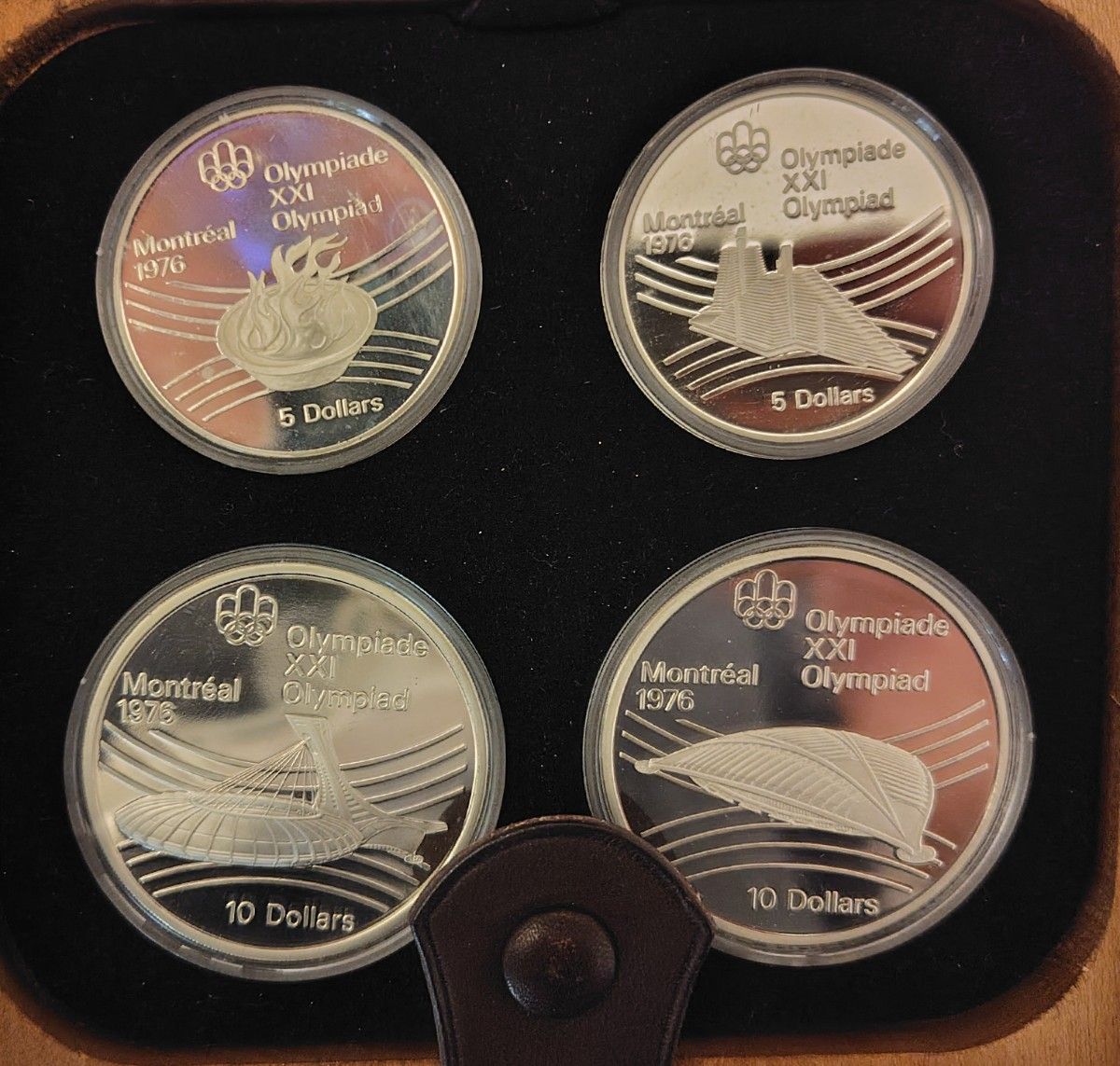 保存状態 】1976年 カナダ モントリオールオリンピック 大会 記念銀貨