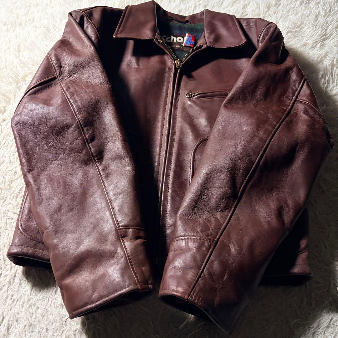 美品/希少モデル schott トラッカージャケット ライダース 658