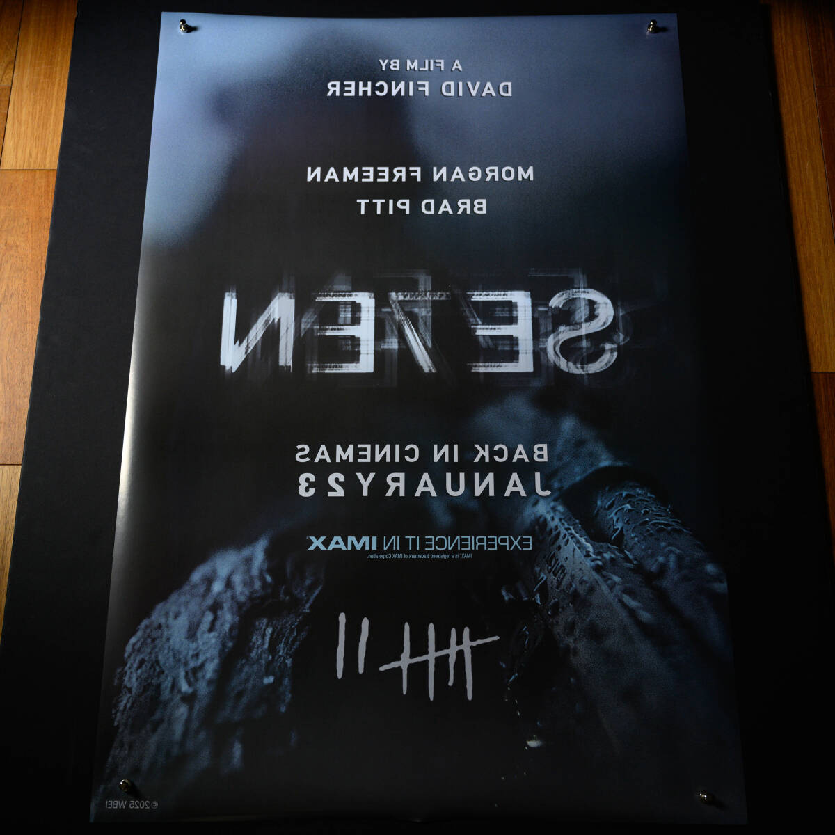 映画館用両面ポスター】セブン / Se7en（seven） IMAX Exclusive