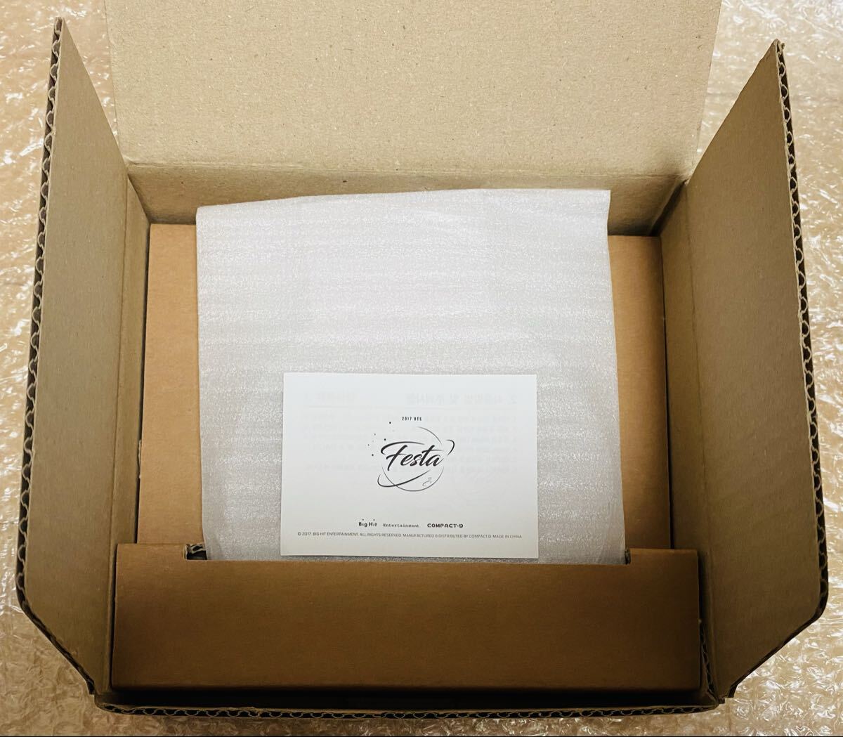 BTS 2017 FESTA PHOTO FRAME フォトフレーム MOOD LIGHT ムードライト