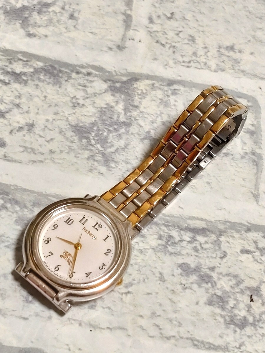 稼働品 新品電池交換み BURBERRY バーバリーズ レディース腕時計