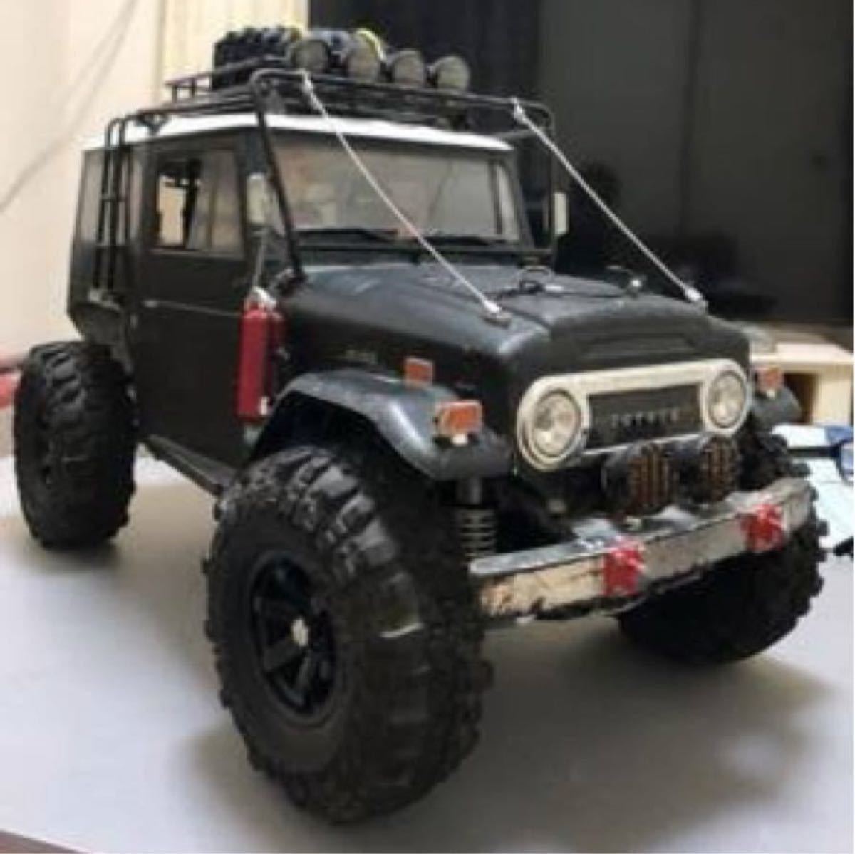 タミヤ CR-01 フルセット 黒 ランクル ラジコン cc-01cc-02 タミヤ CR