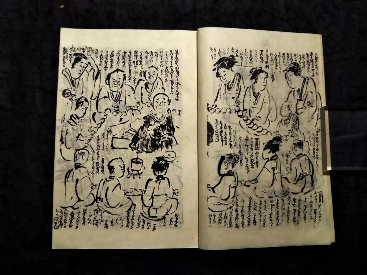 大昔の絵本】新編金瓶梅 9冊 曲亭馬琴 江戸期 浮世絵 現代語訳付き