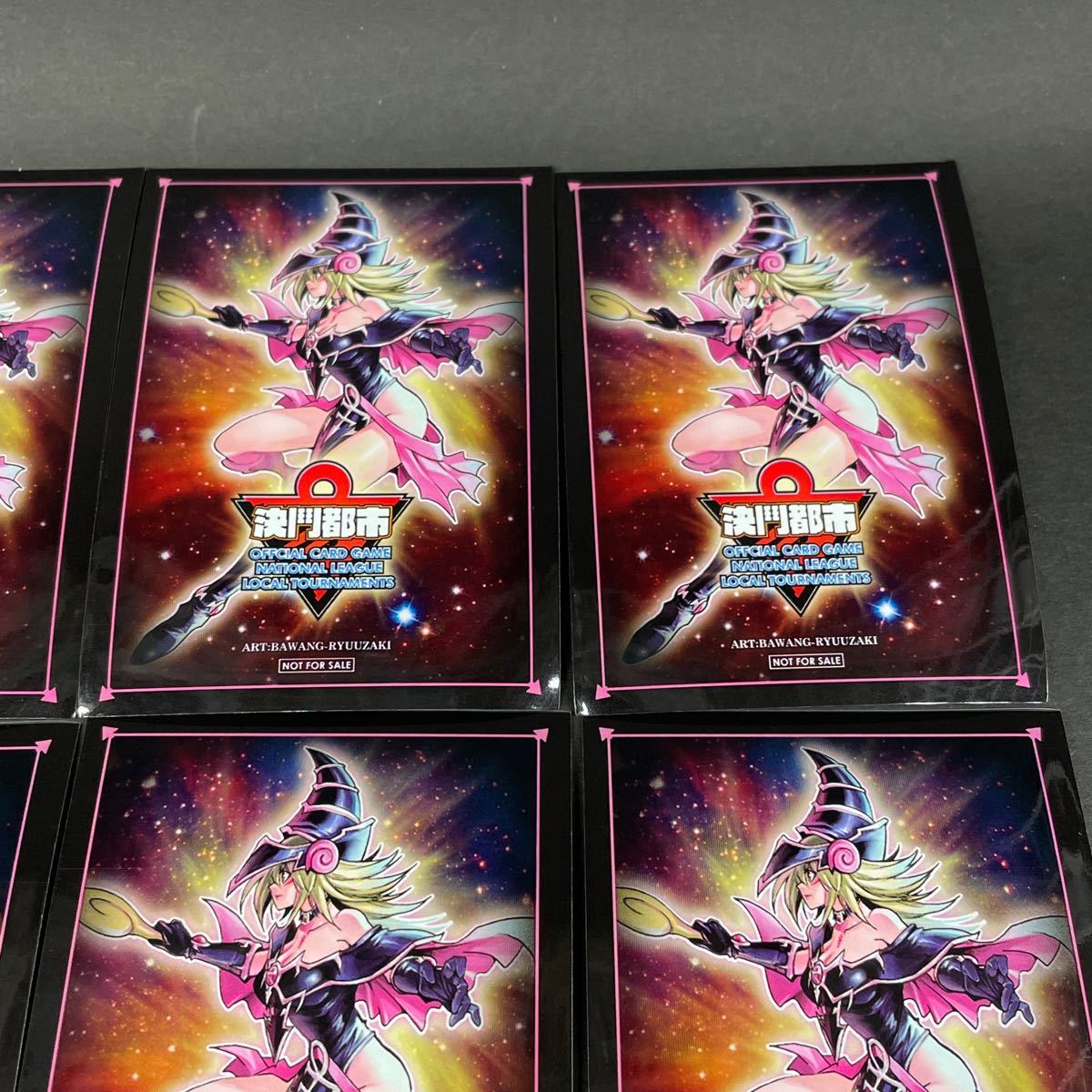 遊戯王 中国 決闘都市 2017 上位賞 ブラックマジシャンガール スリーブ