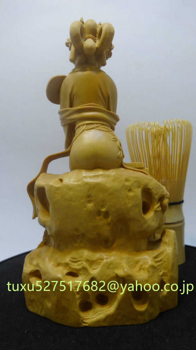 少女像 座像 中国美術 美人像 木彫り 美少女 置物