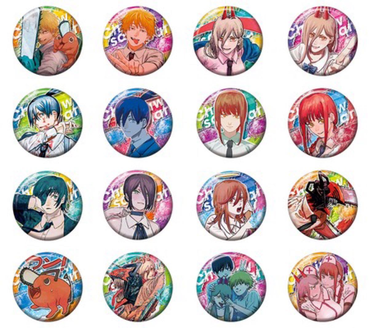 チェンソーマン 吉田ヒロフミ デコレクション缶バッジ 2点 Amazon.co