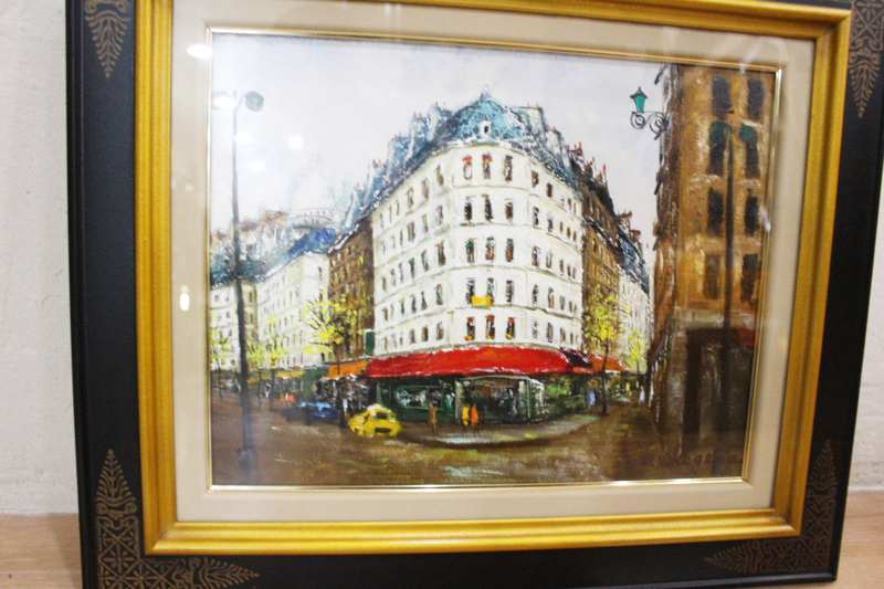 シャンゼリゼ通り 【油絵】