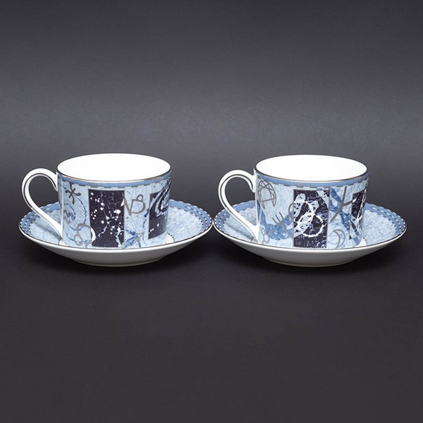 ウェッジウッド ミレニアム（2000年） カップ＆ソーサー（ペア）