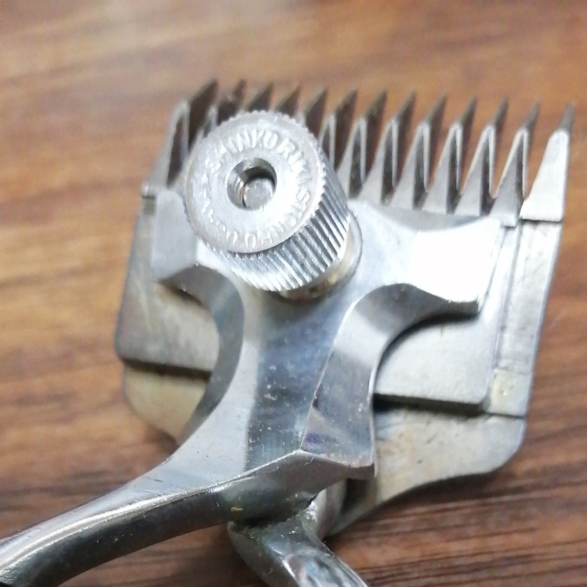 手動バリカン レトロ クリッパー トンボのマーク刻印 特製刻印 SHINKO