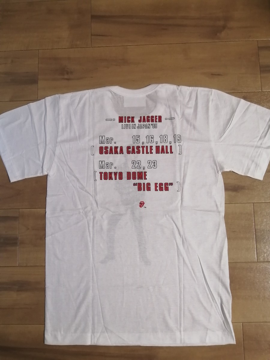 デッドストック】ミック・ジャガー ツアーTシャツ 80s