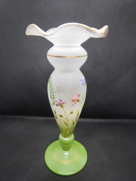 美品】ベル ナンシー BELLE Nancy 花瓶 フランス 販売 箱付 ドーム