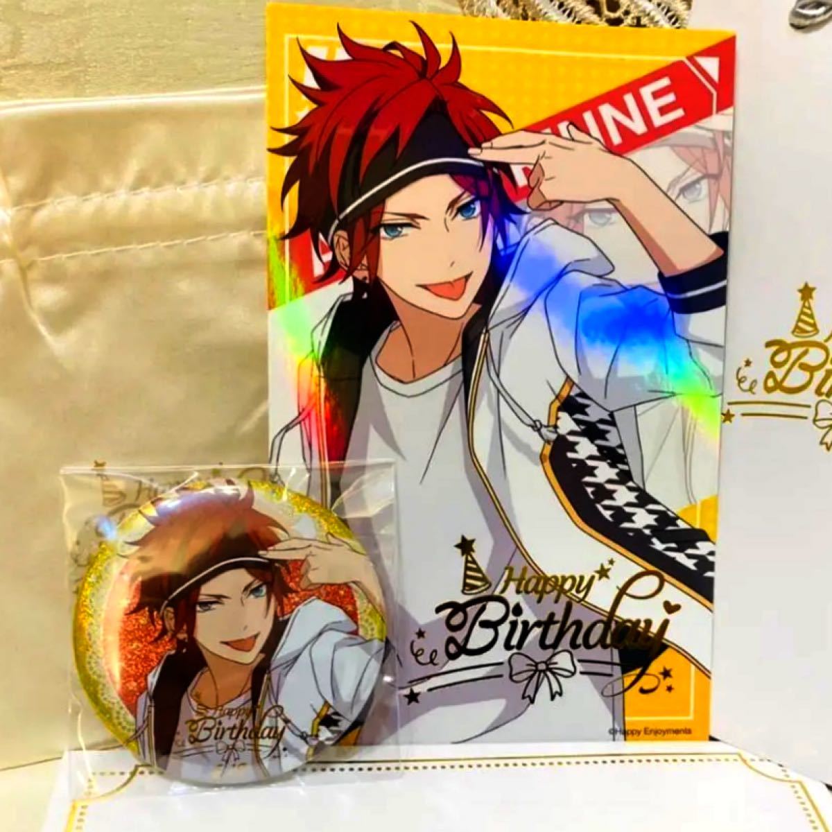 即購入可 あんスタ 天城燐音 缶バッジ 中国 招募