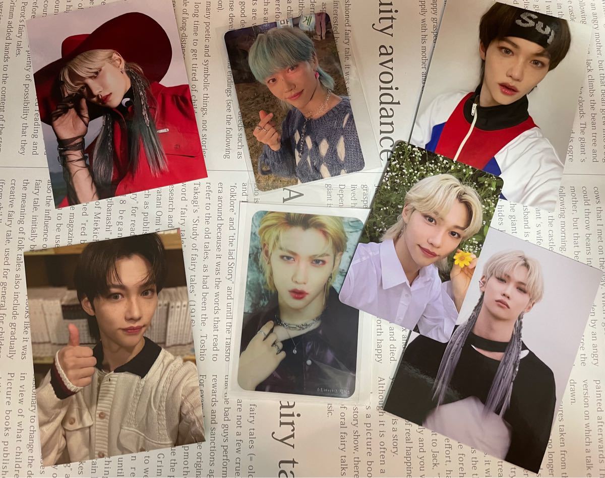 スキズ Stray Kids NOEASY 封入特典 フィリックス トレカ セット