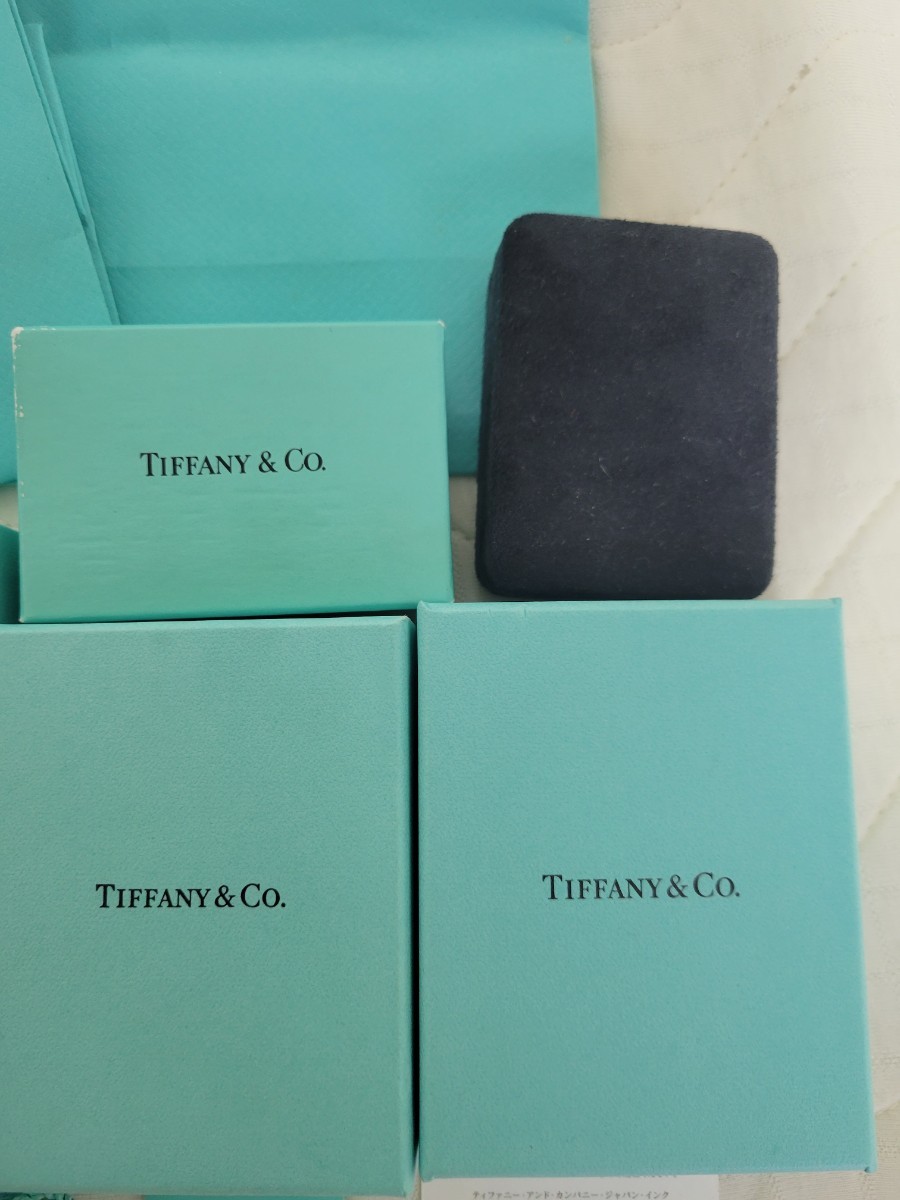 現行品Tiffanyティファニー 空箱巾着 取扱説明書 12セット 現行品
