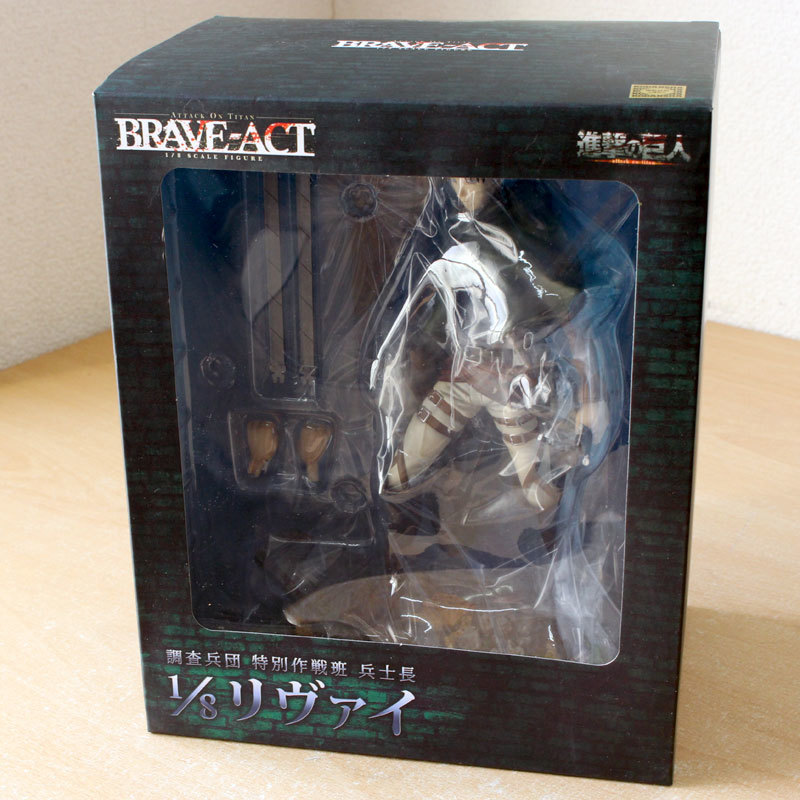 BRAVE-ACT 進撃の巨人 調査兵団 特別作戦班 兵士長 1/8 リヴァイ