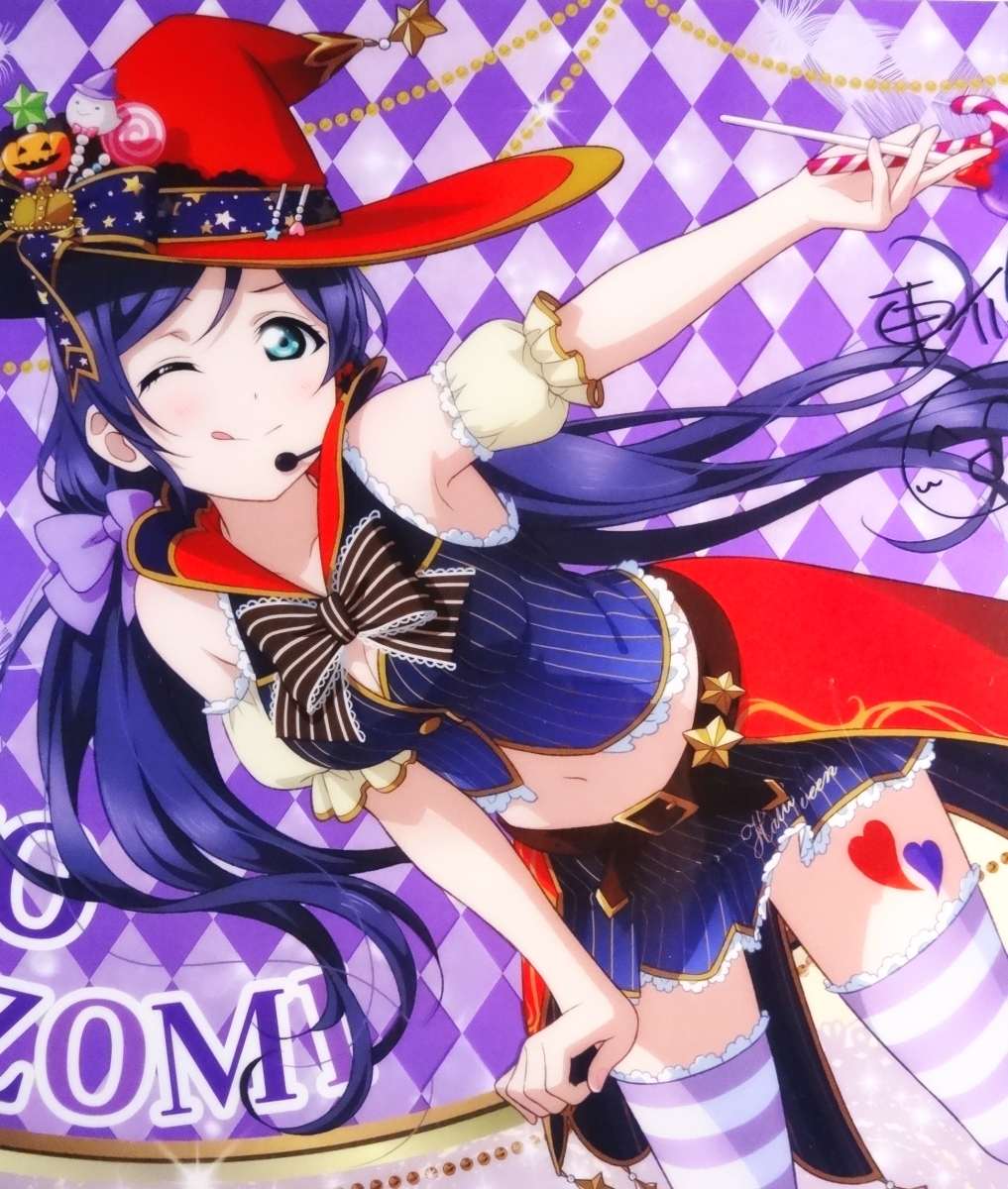 ラブライブ 東條希 非売品 クリアファイル お名前.com ラブライブ 東條