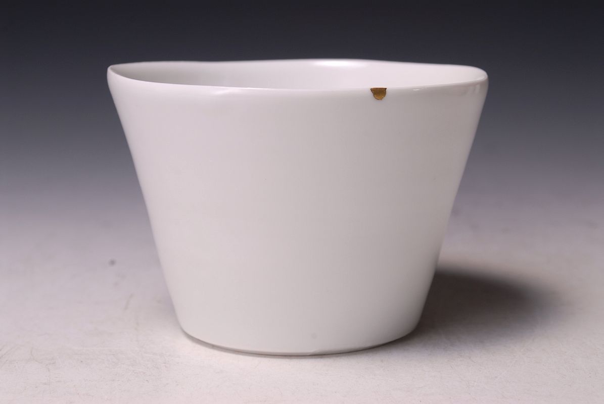 黒田泰蔵？ 白磁 端正な酒器 カップ 湯呑み WASASABI購入 約30年前