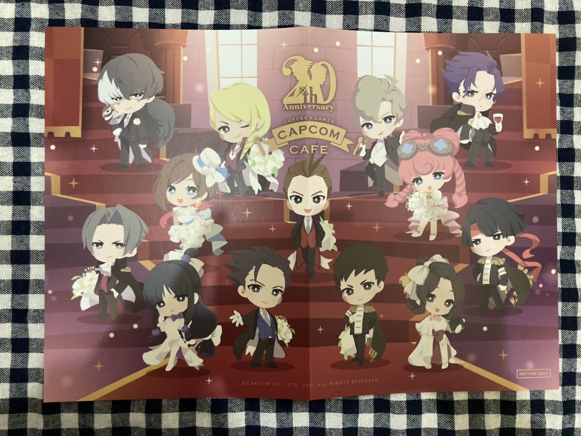 逆転裁判 IPSTAR 中国限定 コラボカフェ Ace Attorney ミニぬいぐるみ