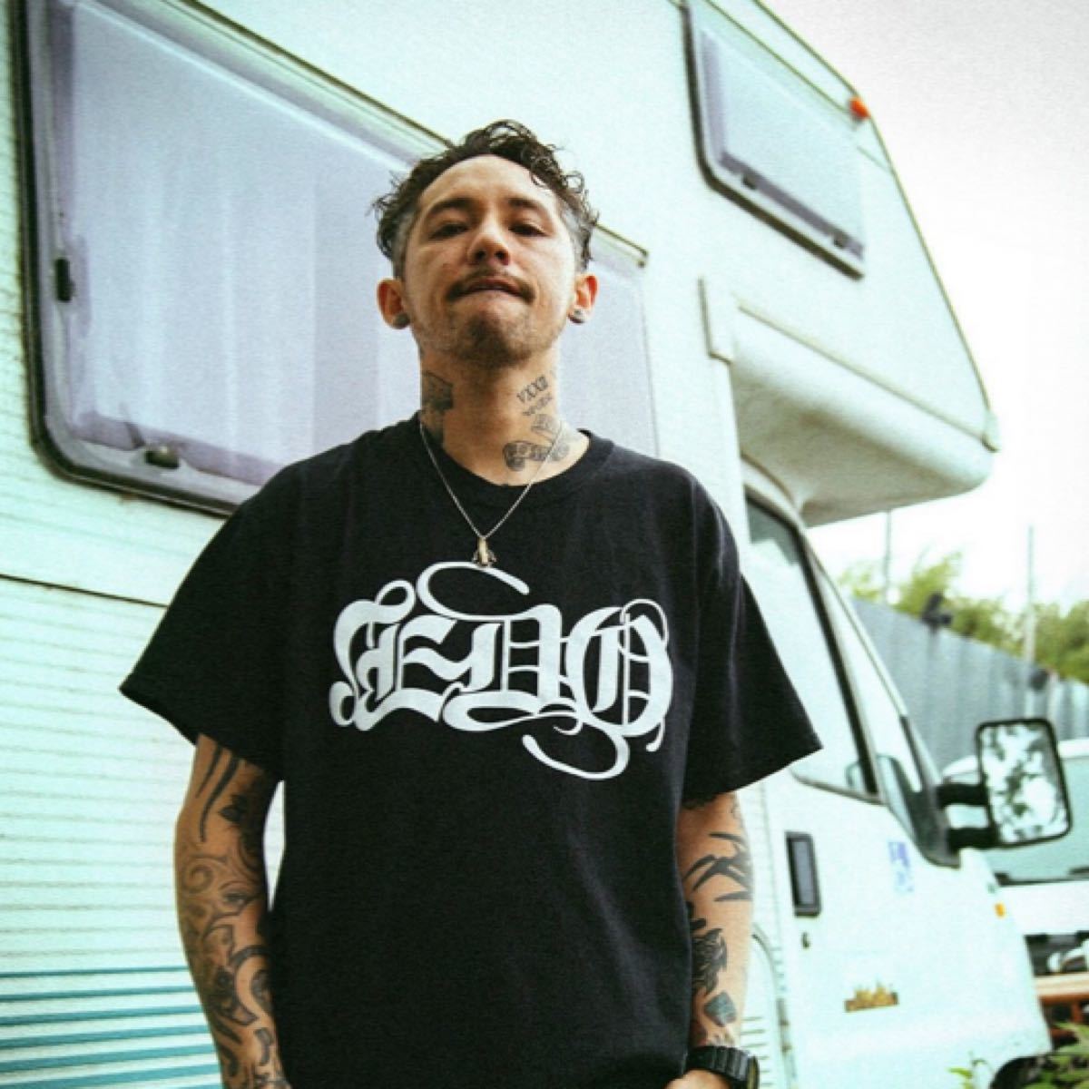 JSF 逆天Tシャツ 白 TENSAIBAKA XXL the bonez TENSAIBAKA 逆天Tシャツ