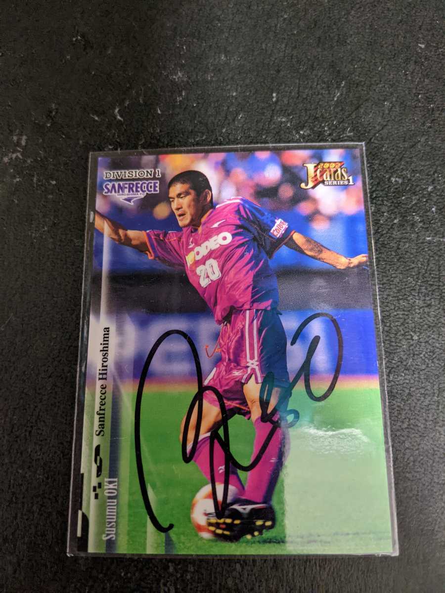 2018 Jリーグ サンフレッチェ広島 ティーラシン 直筆サインカード 2018