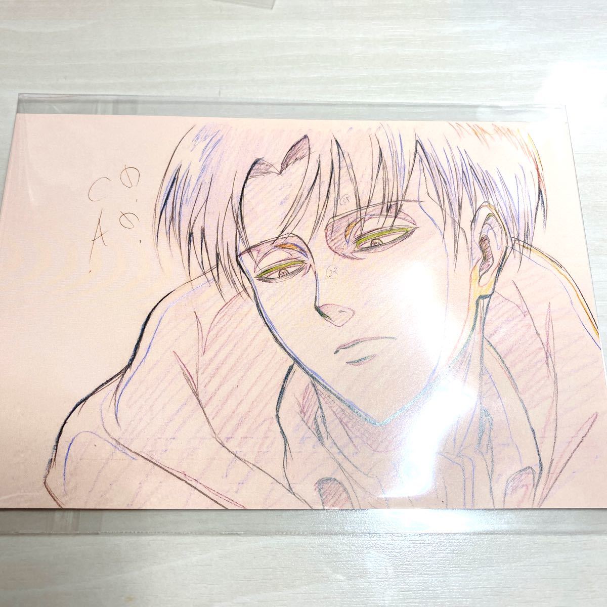 進撃の巨人 進撃 リヴァイ 原画 wit WIT STUDIO ポストカード｜Yahoo
