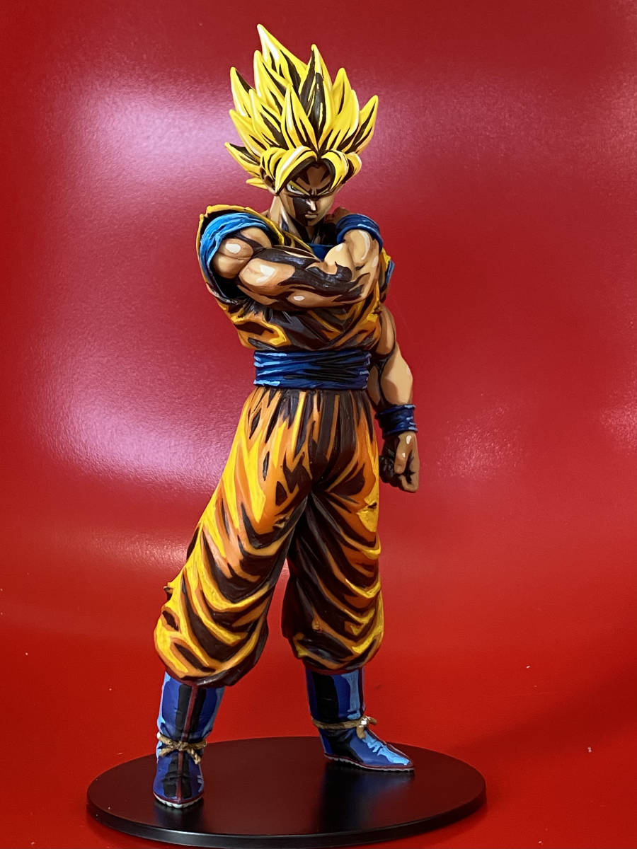 孫悟空リペイントフィギュア Yahoo!オークション - 孫悟空 リペイント