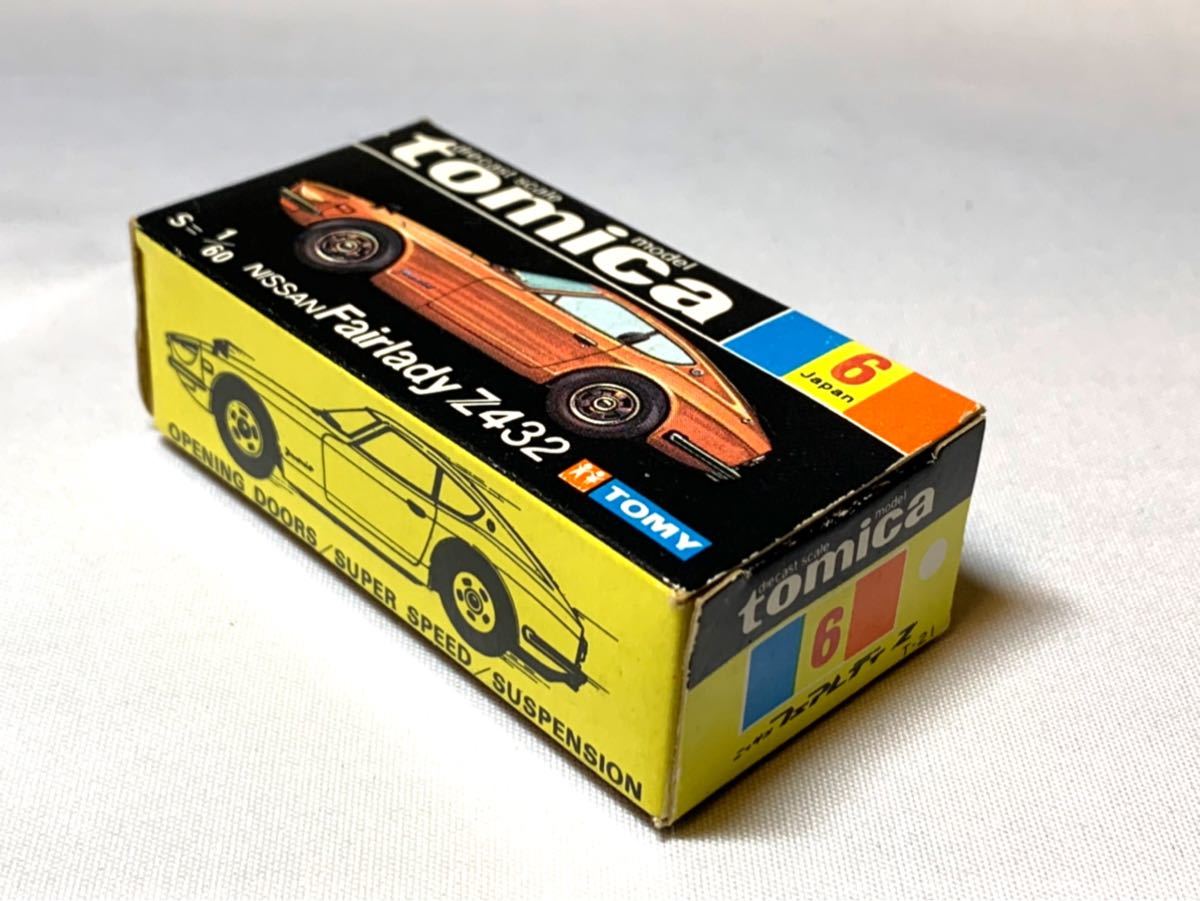 トミカ 6 黒箱 日産 フェアレディZ432 日本製 1Gホイール｜Yahoo