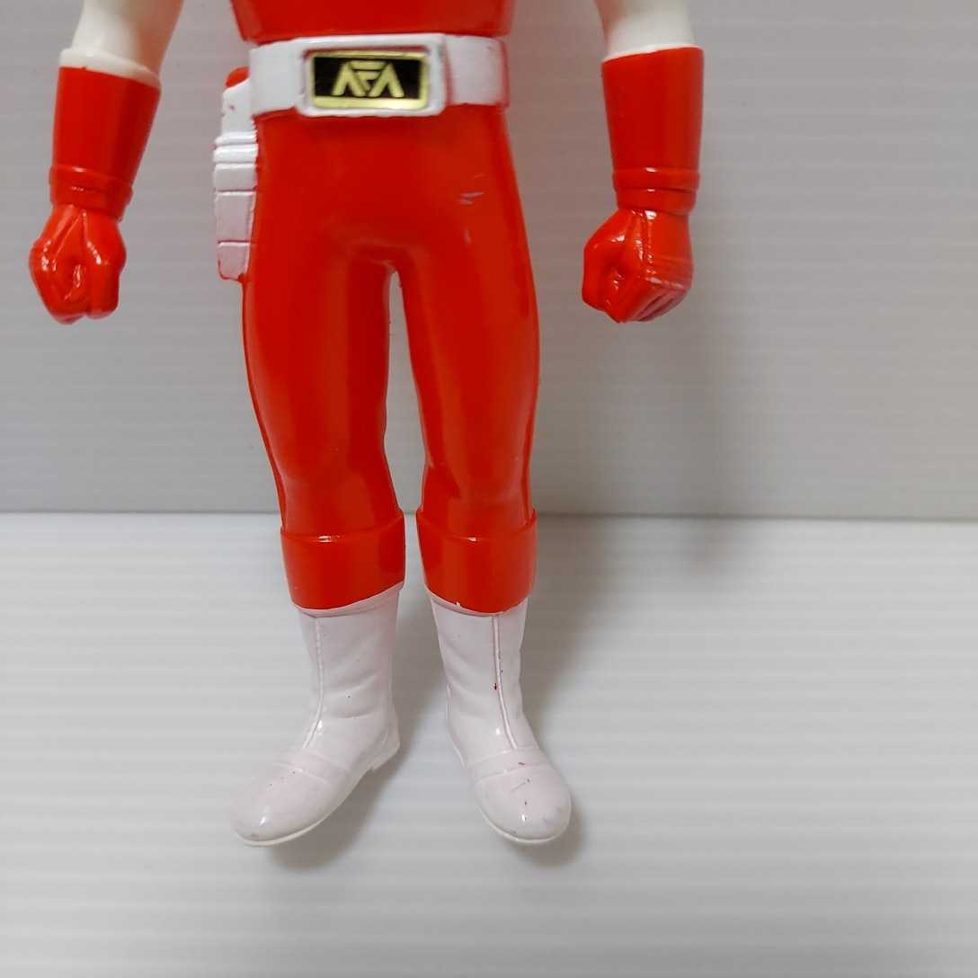 Yahoo!オークション - 超新星フラッシュマン ソフビ レッドフラッシュ