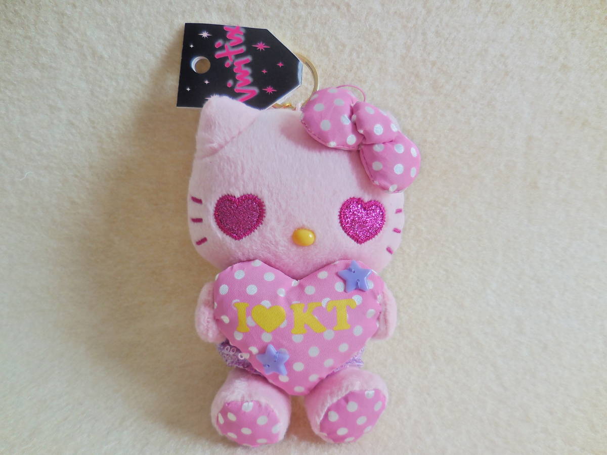 ハローキティVivitix ぬいぐるみスパンコールピンク