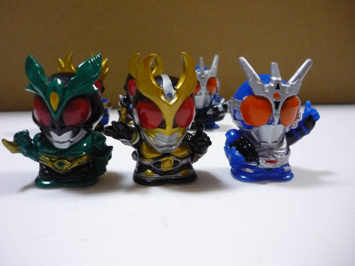 指人形 6個セット 仮面ライダーアギト ちびコレバッグ / 仮面ライダー