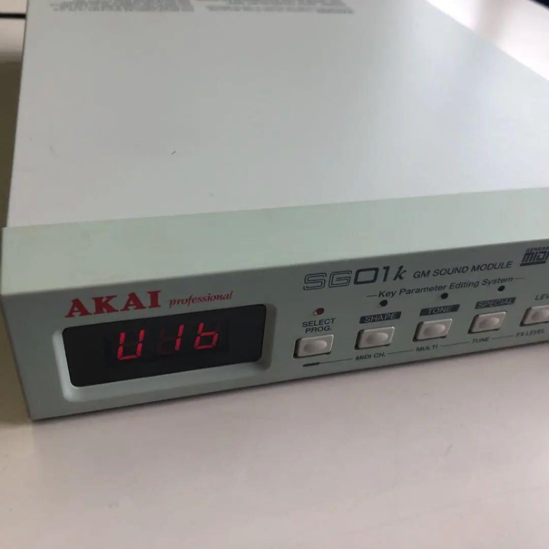 ファッション AKAI SG01k DTMを前提としたGM準拠の音源モジュール
