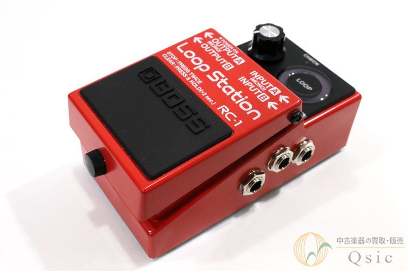 美品] BOSS RC-1 Loop Station ルーパー「誰もが気軽にはじめられる