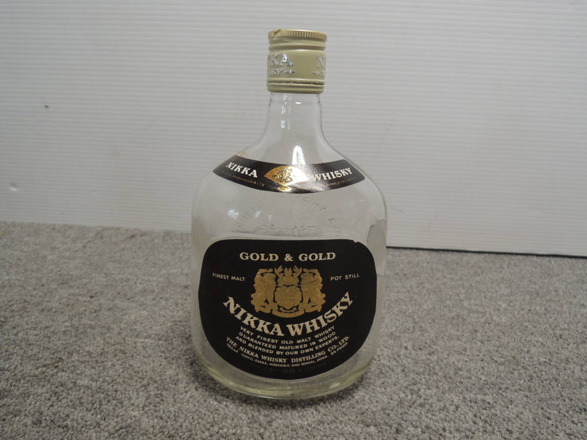 ニッカウイスキー 兜ボトル 空き瓶