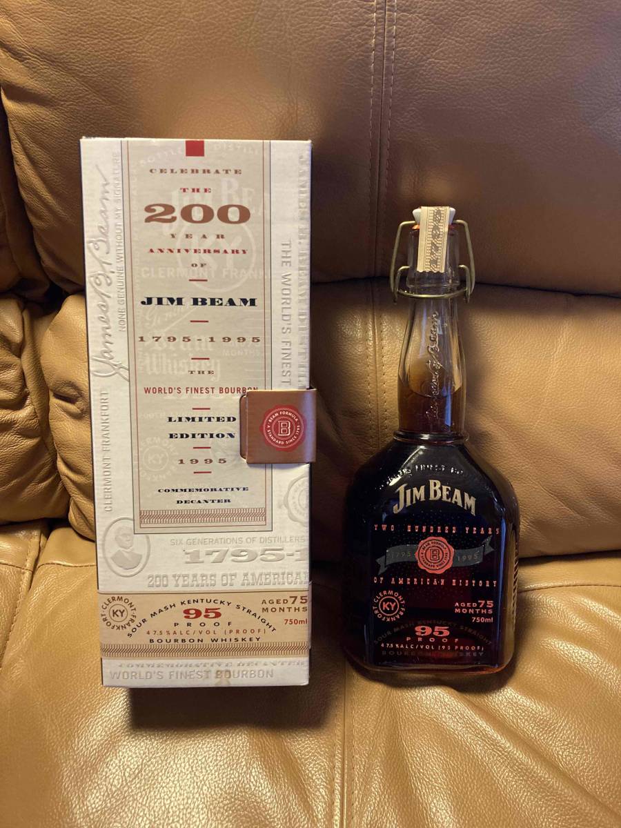 ジム・ビーム 200周年記念ボトル 750ml JIM BEAM バーボンウイスキー