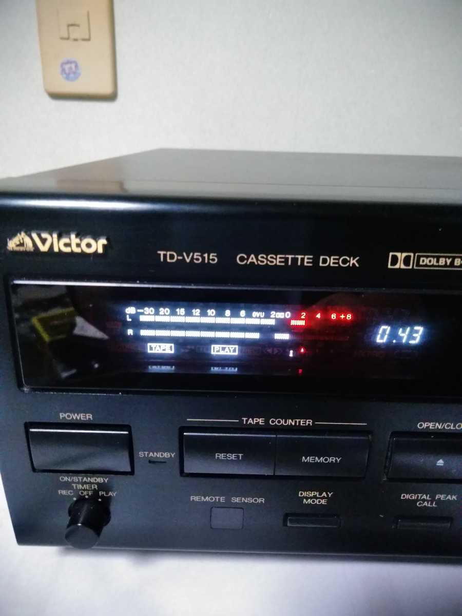 TEACステレオカセットデッキV3010中古整備完動品(リモコン付) TEAC