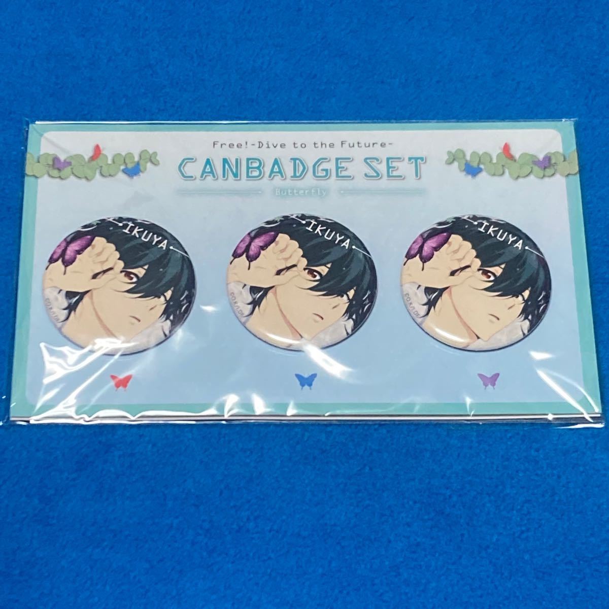 Free! キャラコレクション 缶バッジセット ※台紙なし 桐嶋郁弥 Free