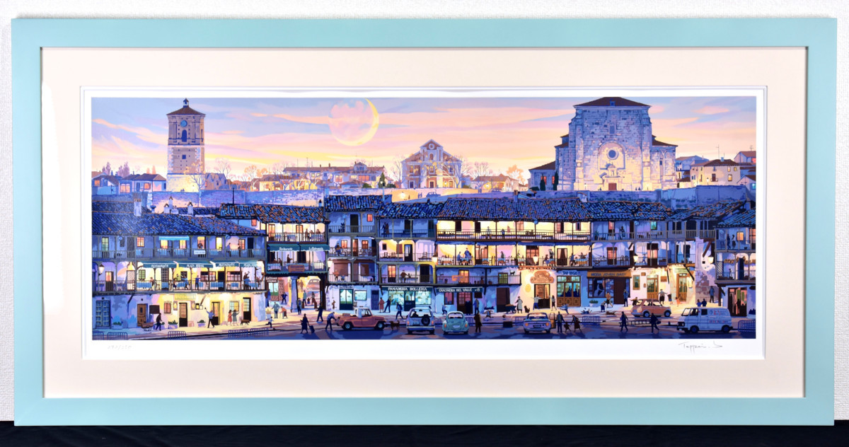 保障できる】 笹倉鉄平「マヨール広場」作品を卸価格で販売しています