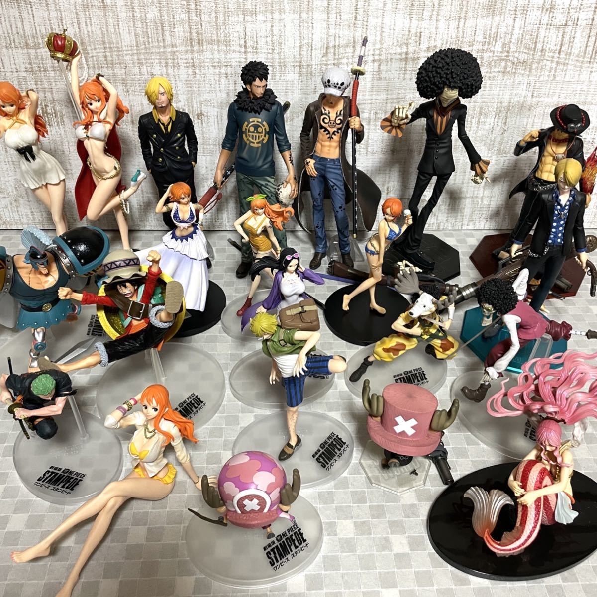 ワンピース ONE PIECE フィギュア まとめ売り ジーンズ 造形王 頂上