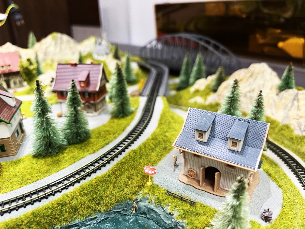 メルクリン Zゲージ NOCH トランクレイアウト 複線 架線集電