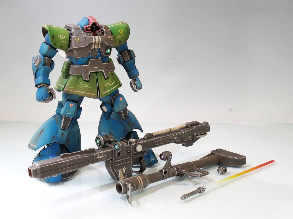 塗装済完成品]MG 1/100MS-09R リック・ドム アナベル・ガトー仕様 塗装
